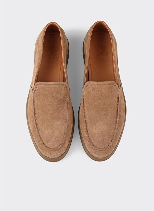 Camel Deri Erkek Günlük Ayakkabı - Görsel 3