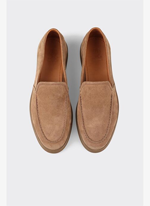 Camel Deri Erkek Günlük Ayakkabı - Görsel 9