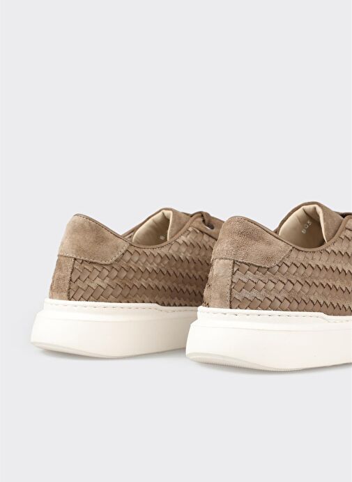 Vizon Deri Erkek Spor Ayakkabı - Görsel 6