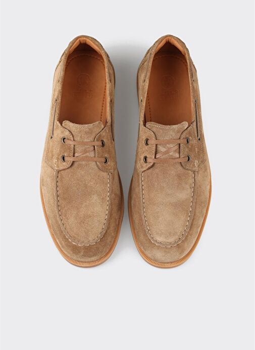 Camel Deri Erkek Günlük Ayakkabı - Görsel 9