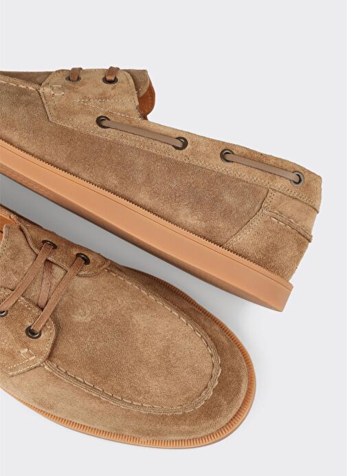 Camel Deri Erkek Günlük Ayakkabı - Görsel 10