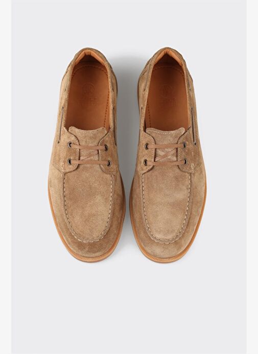 Camel Deri Erkek Günlük Ayakkabı - Görsel 8