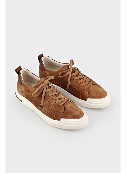 Elle Taba Erkek Süet Sneaker WILE - Görsel 3