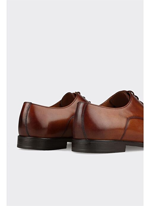 Elle Taba Erkek Deri Klasik Ayakkabı HARVAT - Görsel 6