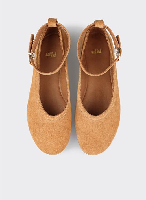 Naturel Deri Kadın Günlük Ayakkabı - Görsel 5