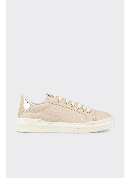 Bej Kadın Spor Ayakkabı - Görsel 2