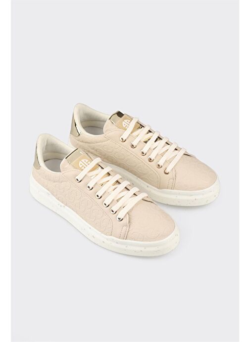 Bej Kadın Spor Ayakkabı - Görsel 3