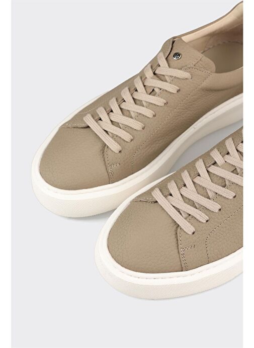 Vizon Deri Erkek Spor Ayakkabı - Görsel 6