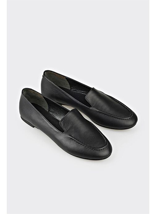 Elle Bej Kadın Deri Loafer YOBI - Görsel 3