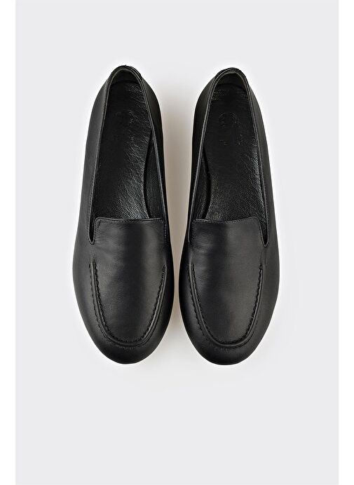 Elle Bej Kadın Deri Loafer YOBI - Görsel 5