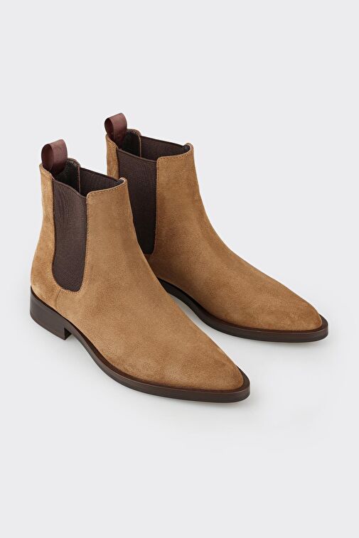 Elle Elle Taba Deri Kadın Günlük Bot | Boyner Taba - 3. görsel