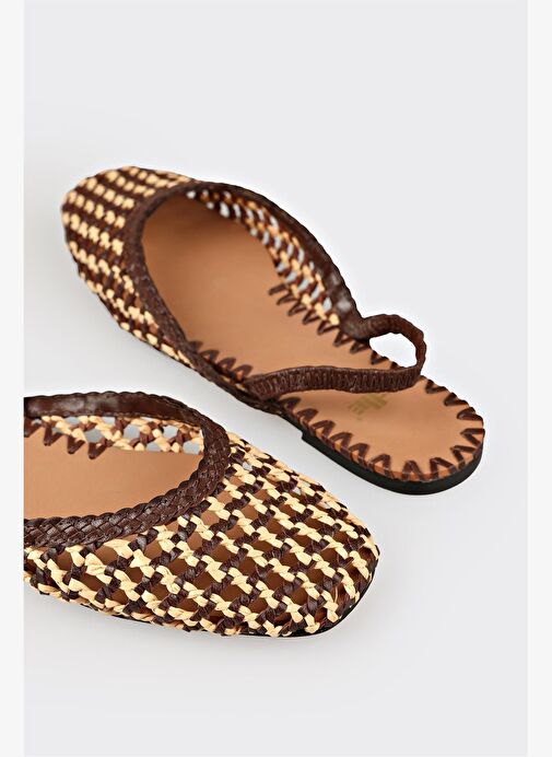 Kahve Kadın Günlük Ayakkabı - Görsel 6