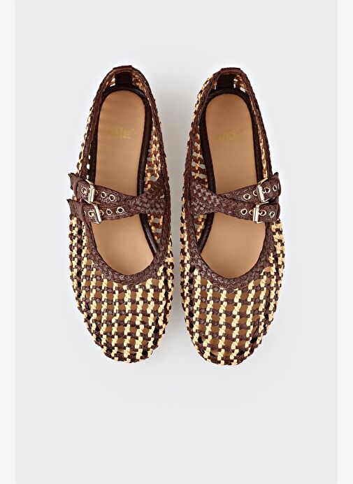 Kahve Kadın Günlük Ayakkabı - Görsel 5