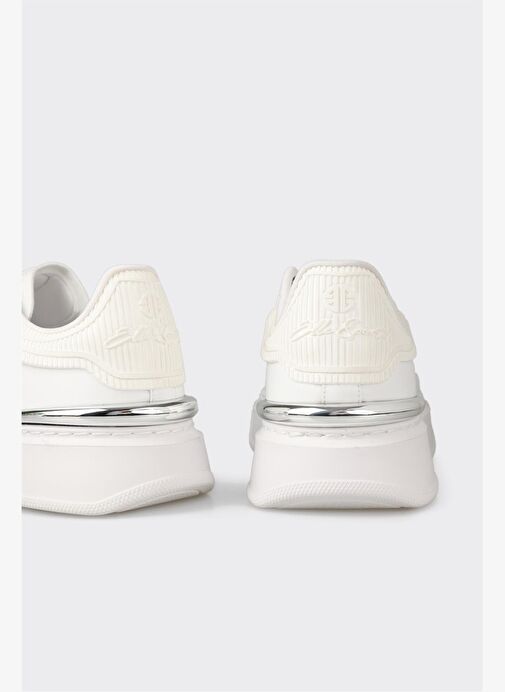 Beyaz Erkek Spor Ayakkabı - Görsel 6