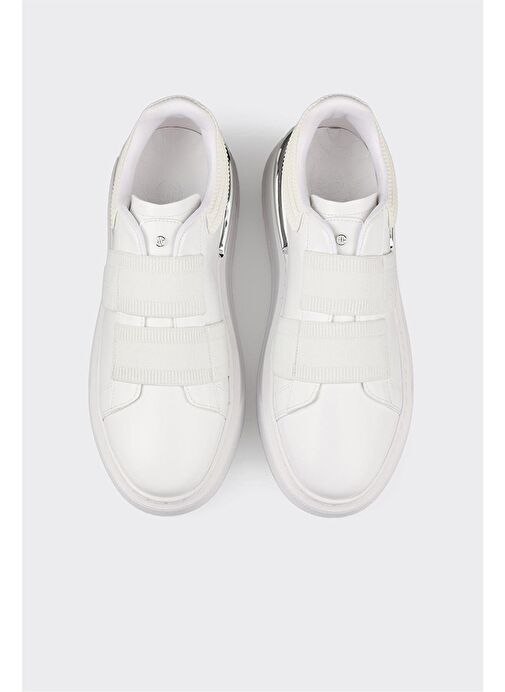 Beyaz Erkek Spor Ayakkabı - Görsel 5