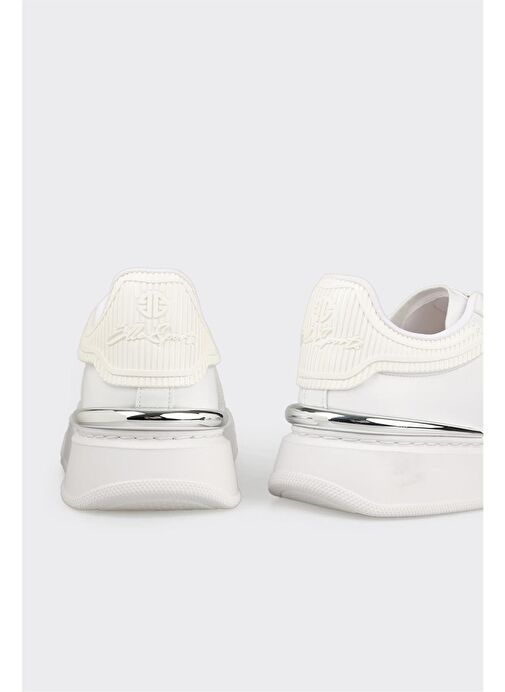 Beyaz Erkek Spor Ayakkabı - Görsel 6