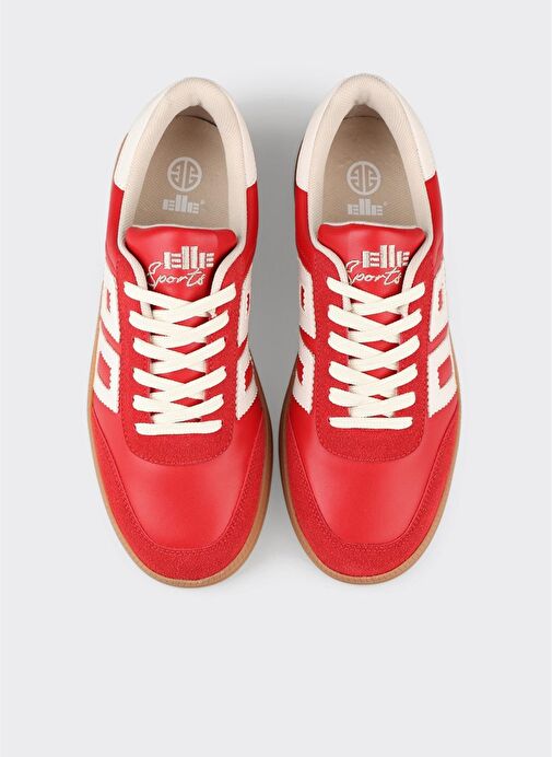 Kırmızı Kadın Spor Ayakkabı - Görsel 5
