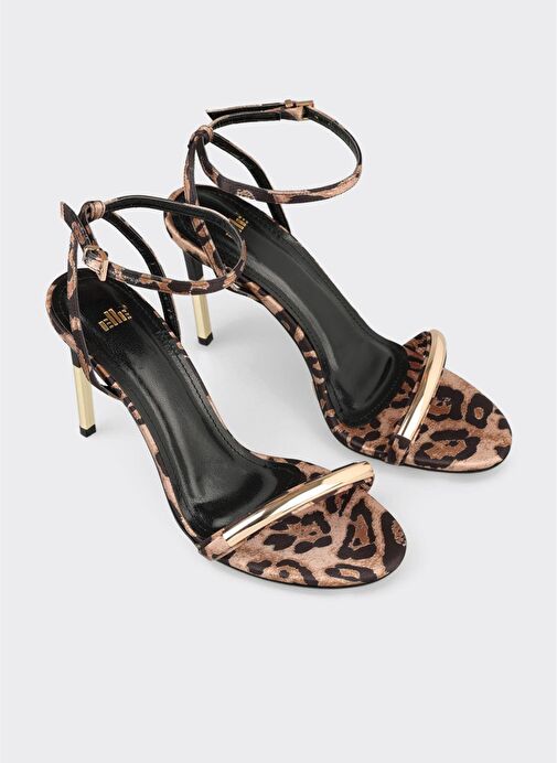 Taba Kadın Topuklu Sandalet - Görsel 3