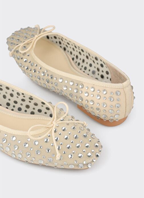 Ekru Kadın Günlük Ayakkabı - Görsel 5