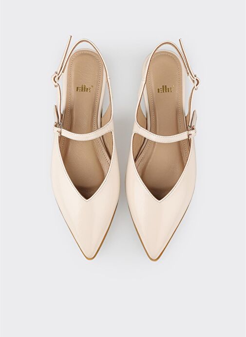 Ekru Kadın Günlük Ayakkabı - Görsel 5