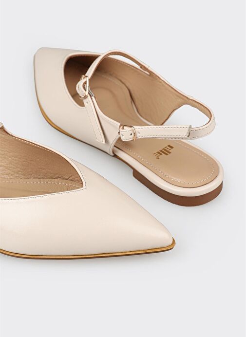 Ekru Kadın Günlük Ayakkabı - Görsel 6