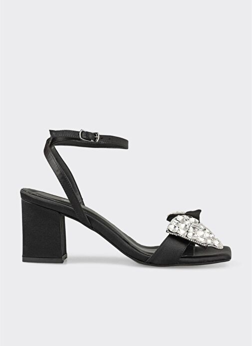 Siyah Kadın Günlük Sandalet - Görsel 2