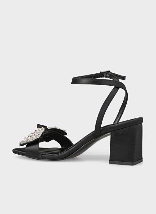 Siyah Kadın Günlük Sandalet - Görsel 4