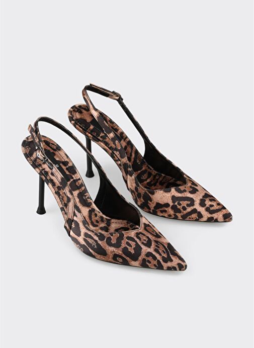 Taba Kadın Topuklu Ayakkabı - Görsel 3