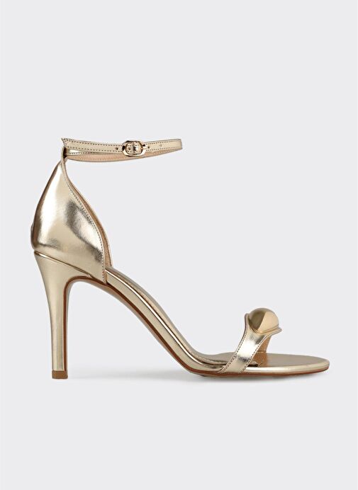 Gold Kadın Topuklu Sandalet - Görsel 2