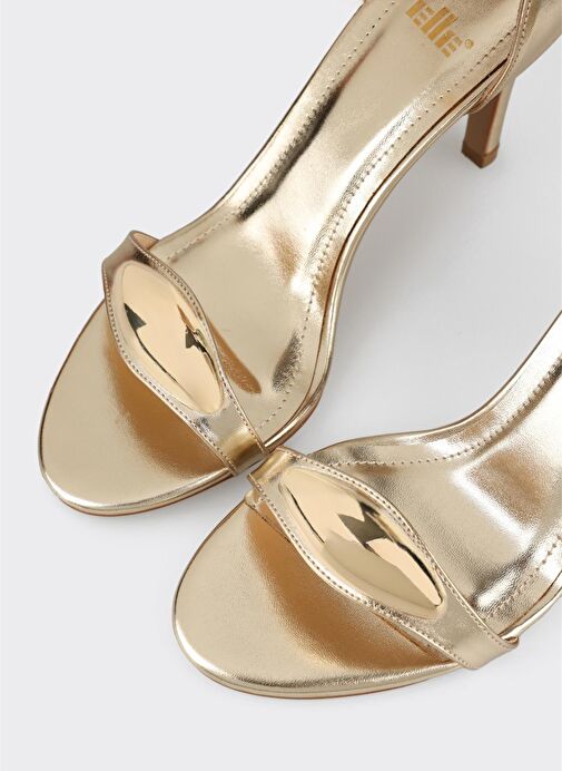 Gold Kadın Topuklu Sandalet - Görsel 5