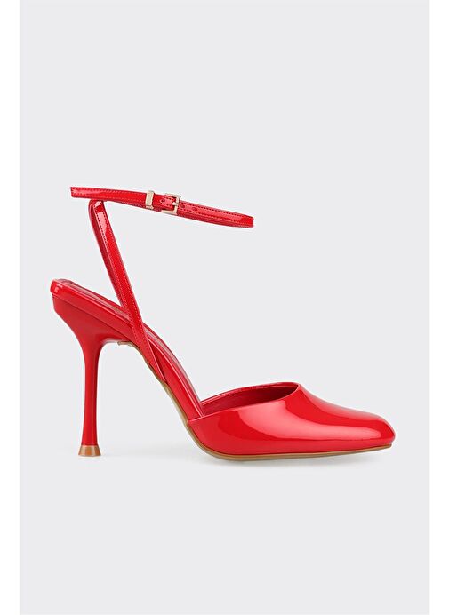 Elle Kırmızı Kadın Topuklu Ayakkabı RANATE - Görsel 2