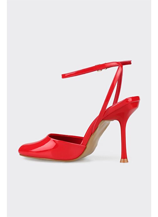 Elle Kırmızı Kadın Topuklu Ayakkabı RANATE - Görsel 4