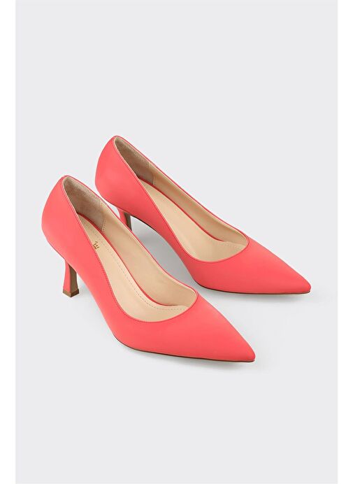 Elle Kırmızı Kadın Stiletto ROCAS-5 - Görsel 3