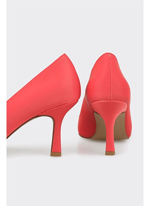 Elle Kırmızı Kadın Stiletto ROCAS-5 - Görsel 5