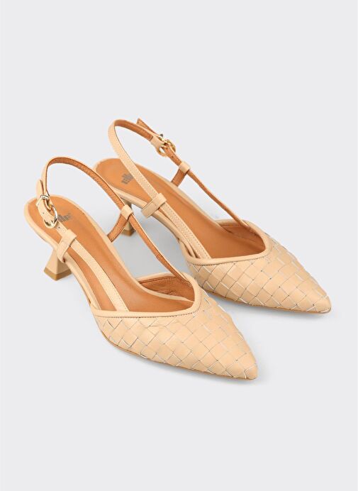 Naturel Deri Kadın Günlük Ayakkabı - Görsel 3