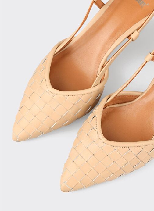 Naturel Deri Kadın Günlük Ayakkabı - Görsel 5