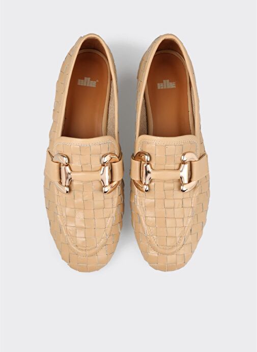 Naturel Deri Kadın Günlük Ayakkabı - Görsel 5