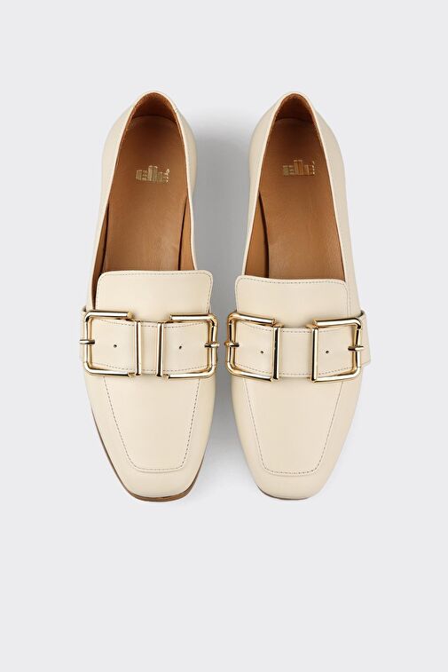 Elle Siyah Kadın Deri Loafer COLM - Görsel 5