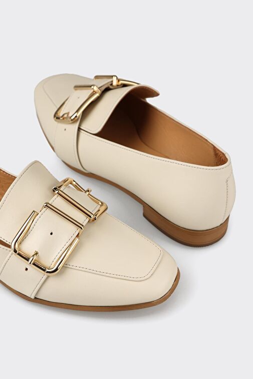 Elle Siyah Kadın Deri Loafer COLM - Görsel 6