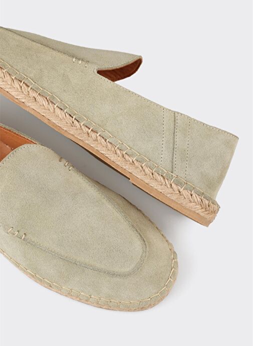 Yeşil Deri Erkek Günlük Ayakkabı - Görsel 6