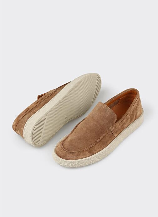 Taba Deri Erkek Günlük Ayakkabı - Görsel 4