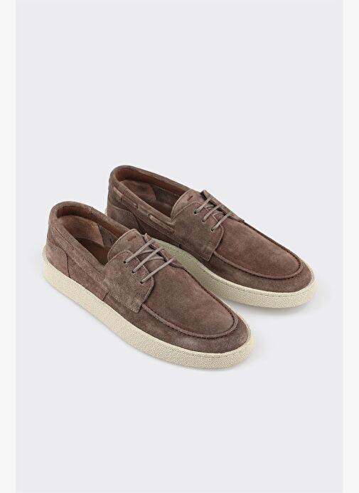 Vizon Deri Erkek Günlük Ayakkabı - Görsel 3