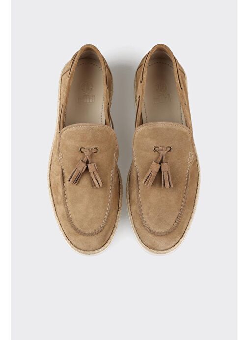 Elle Bej Erkek Süet Loafer GENOVESA - Görsel 5