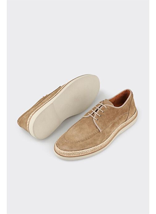 Taba Deri Erkek Günlük Ayakkabı - Görsel 4