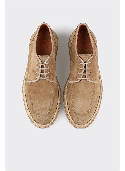 Taba Deri Erkek Günlük Ayakkabı - Görsel 5