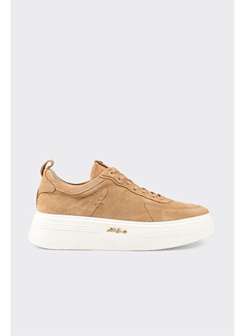 Camel Deri Erkek Spor Ayakkabı - Görsel 2