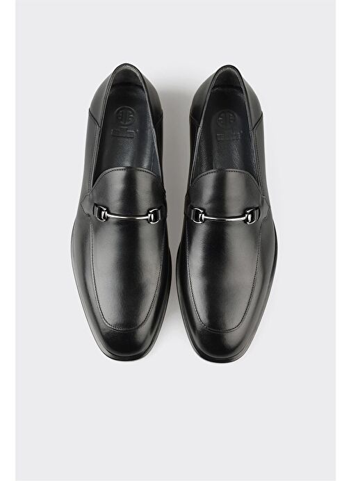 Elle Kahverengi Erkek Deri Klasik Ayakkabı HIRAKO - Görsel 5