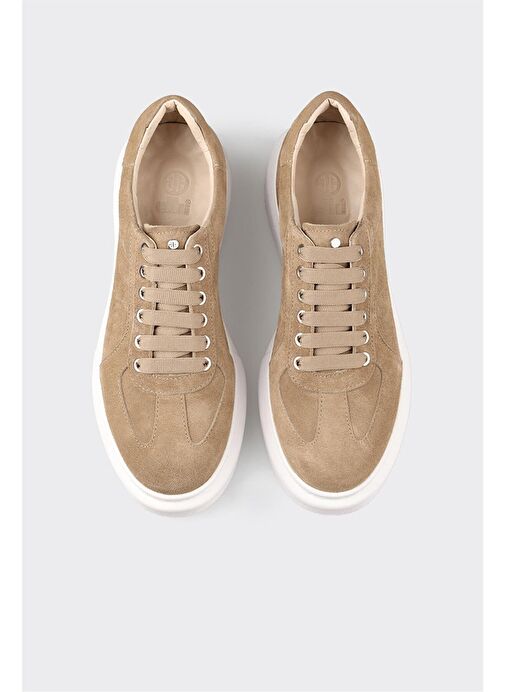 Vizon Deri Erkek Spor Ayakkabı - Görsel 5