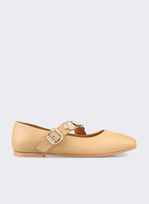 Naturel Deri Kadın Günlük Ayakkabı - Görsel 2