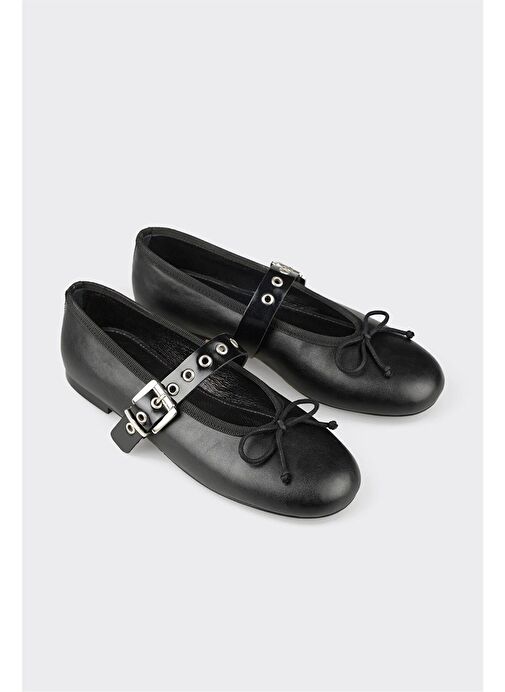 Siyah Kadın Günlük Ayakkabı - Görsel 3